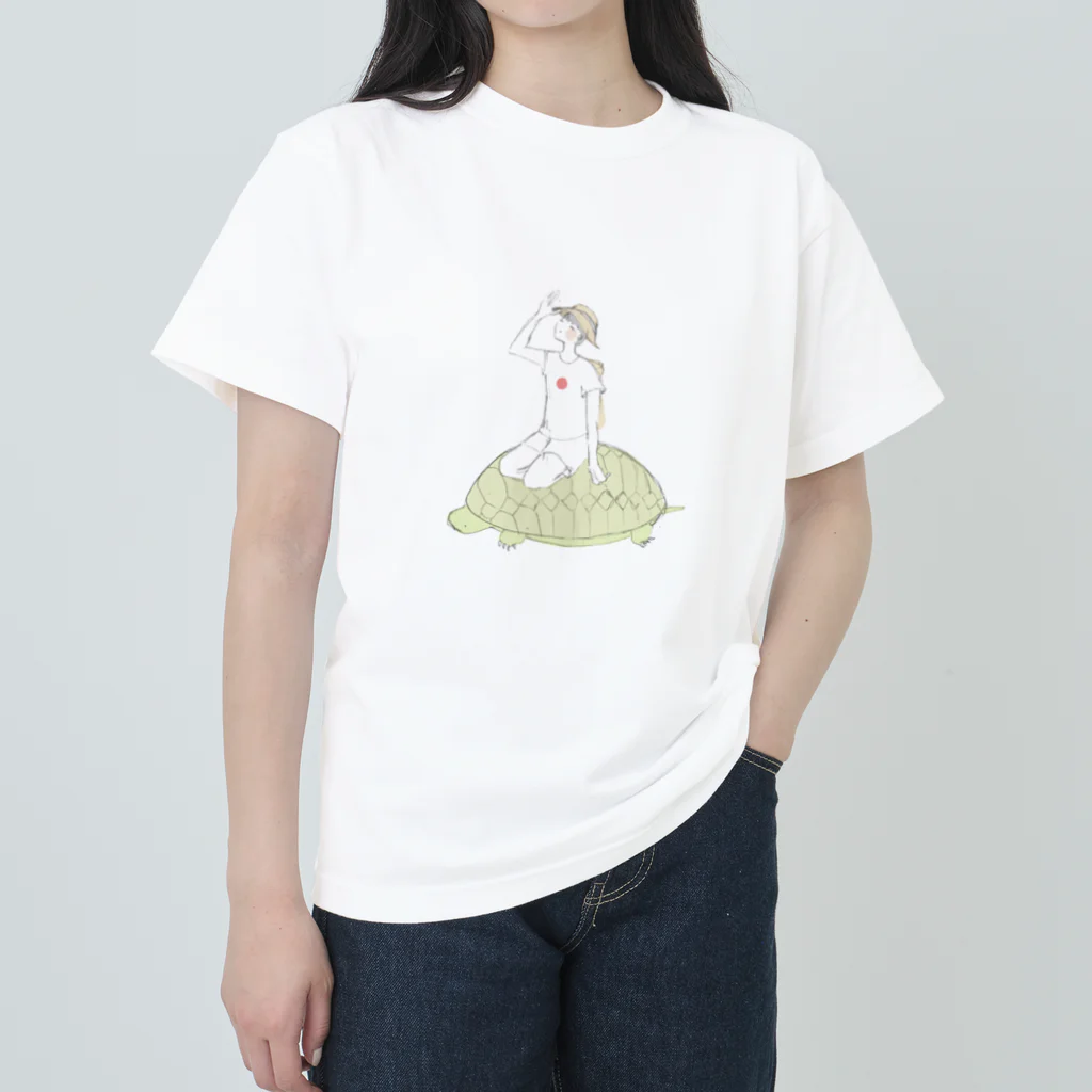 みうらさここ　miurasakokoの『大安』 ヘビーウェイトTシャツ