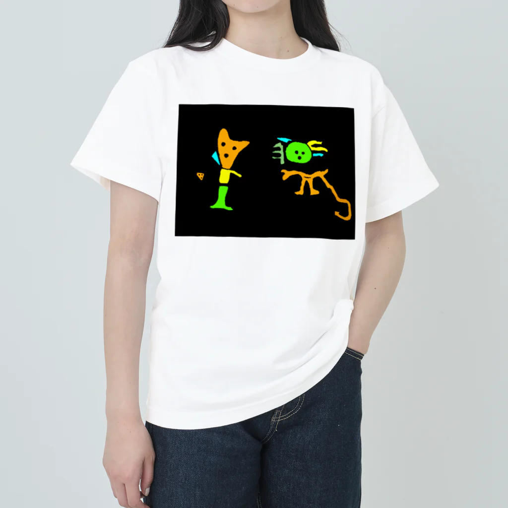 ナスカやさんのナスカの地上絵 ヘビーウェイトTシャツ