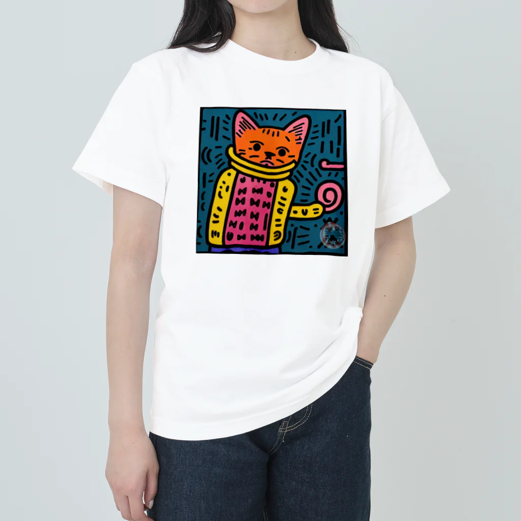 Magic Worldのカラフルな生き物シリーズ Heavyweight T-Shirt