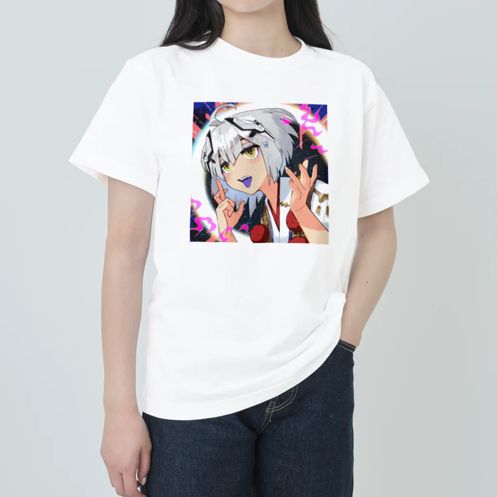 mano-verseのMegami #04296 ヘビーウェイトTシャツ