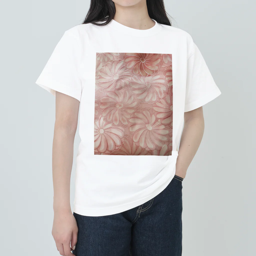 なないろの菊繚乱 Heavyweight T-Shirt