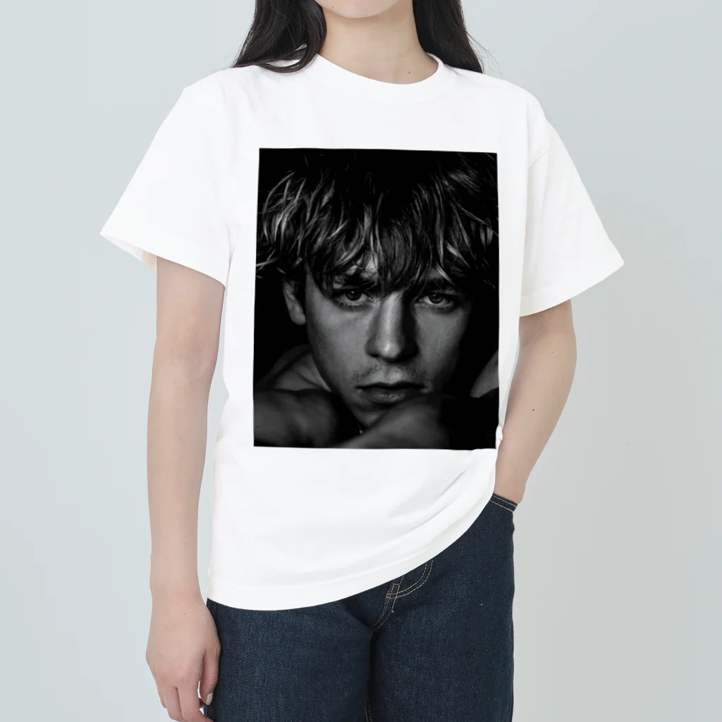 loo10のross lynch american singer ヘビーウェイトTシャツ