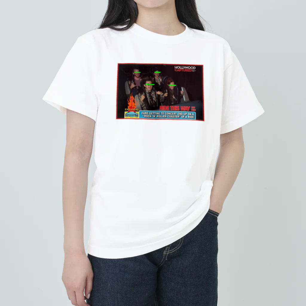 Sausage_egg_muffinのぽんりさ ヘビーウェイトTシャツ