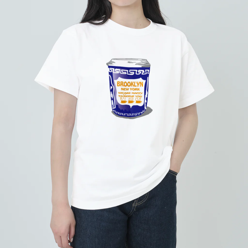 BROOKLYN-SENDAIのNEW YORK COFFEE CUP ヘビーウェイトTシャツ