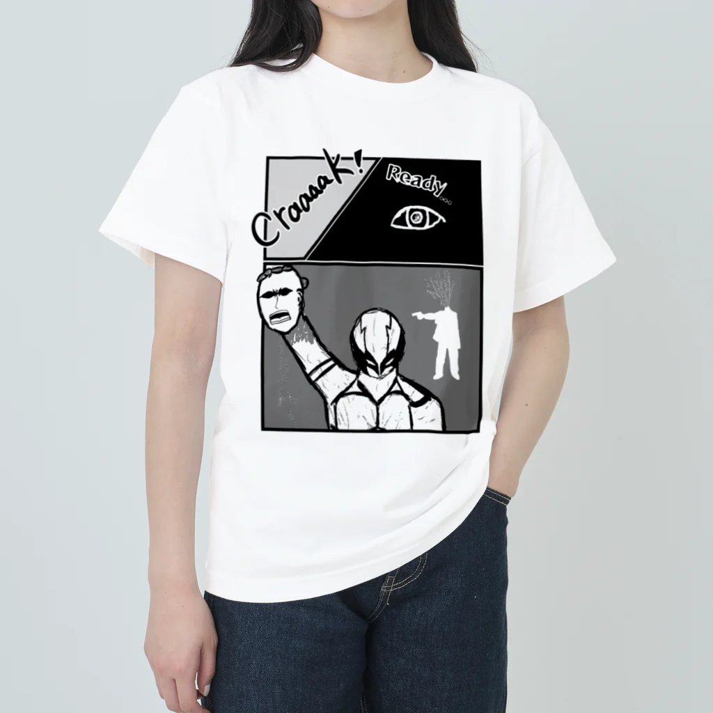 ヤバくないTシャツ屋さんのアメコミ風 Heavyweight T-Shirt