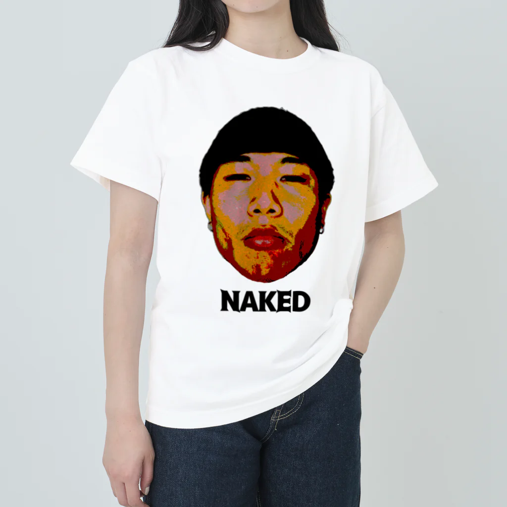 鬼車/onigurumaのNaked Oniguruma ヘビーウェイトTシャツ