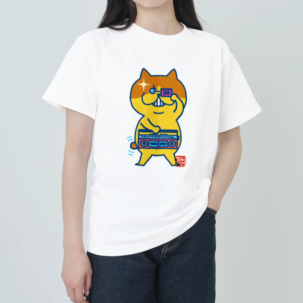 tokisanの2023メタボ猫さん。 Heavyweight T-Shirt