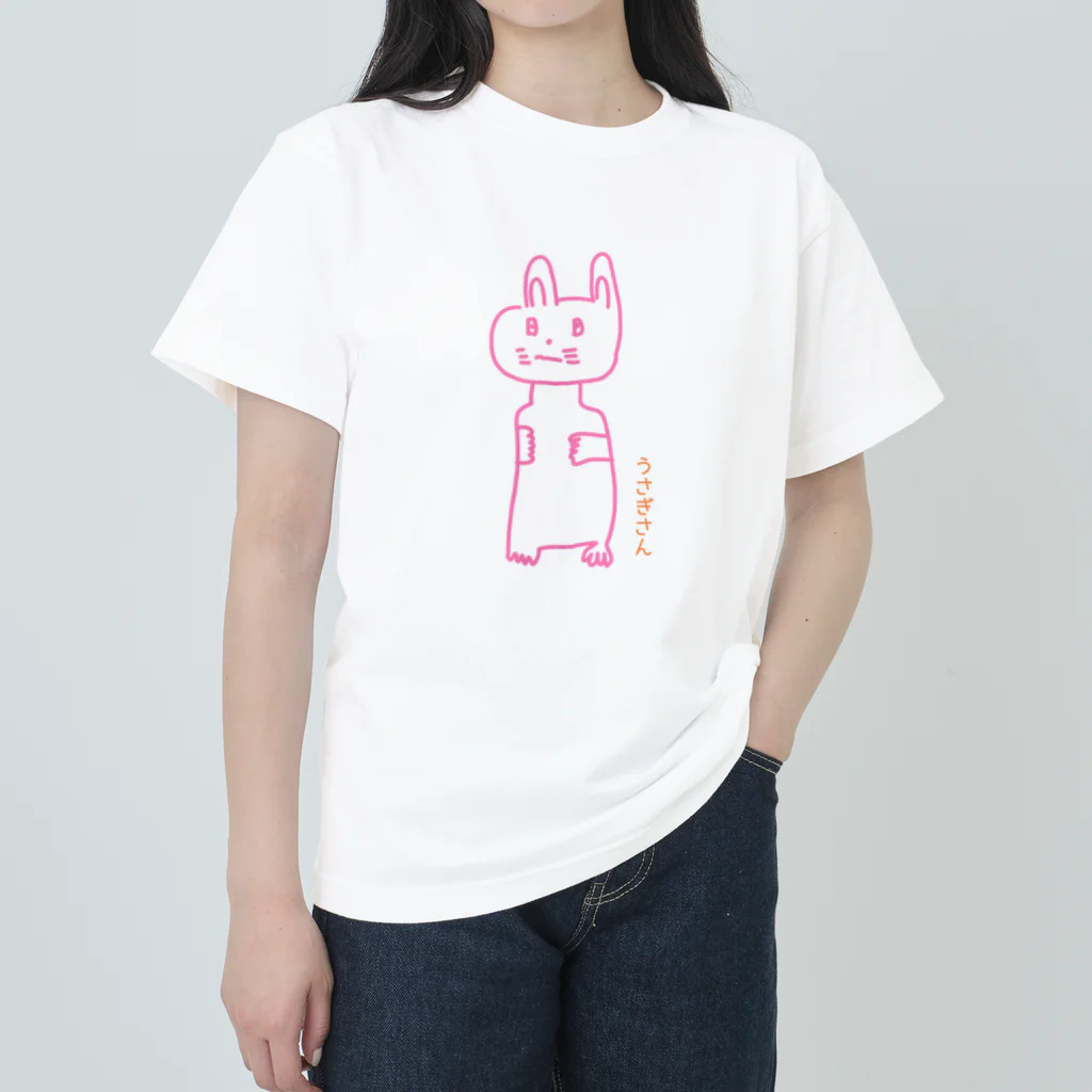 A-YANのうさぎさん-YAN ヘビーウェイトTシャツ