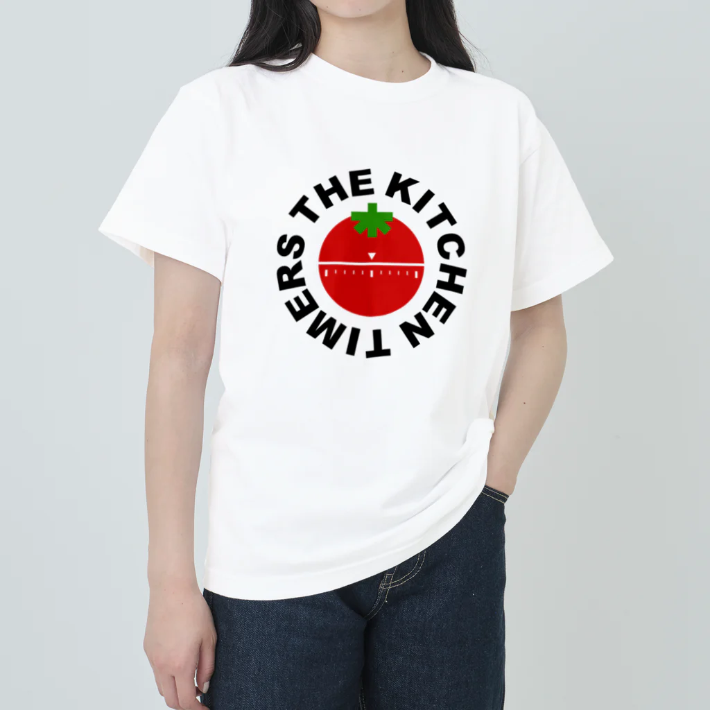 山田養豚場のTHE KITCHEN TIMERS ヘビーウェイトTシャツ