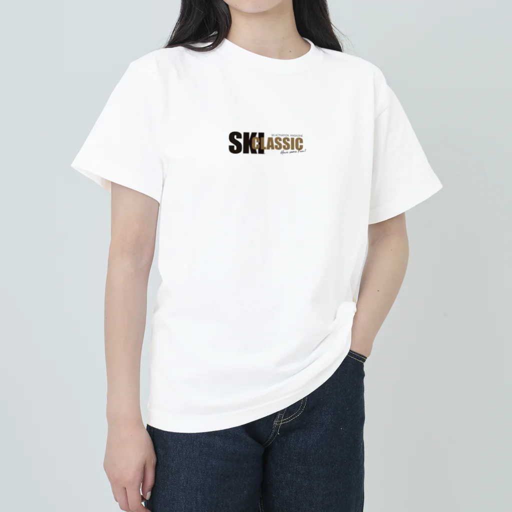SKI CLASSIC OFFICIAL SHOPのSKI CLASSIC ロゴ ヘビーウェイトTシャツ