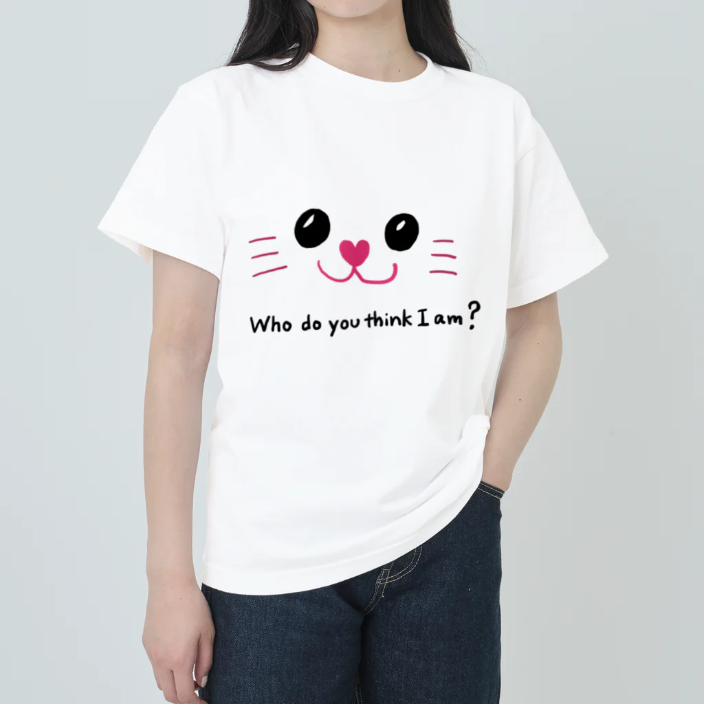 yakiimoのねこ？うさぎ？いぬ？アザラシ？ ヘビーウェイトTシャツ