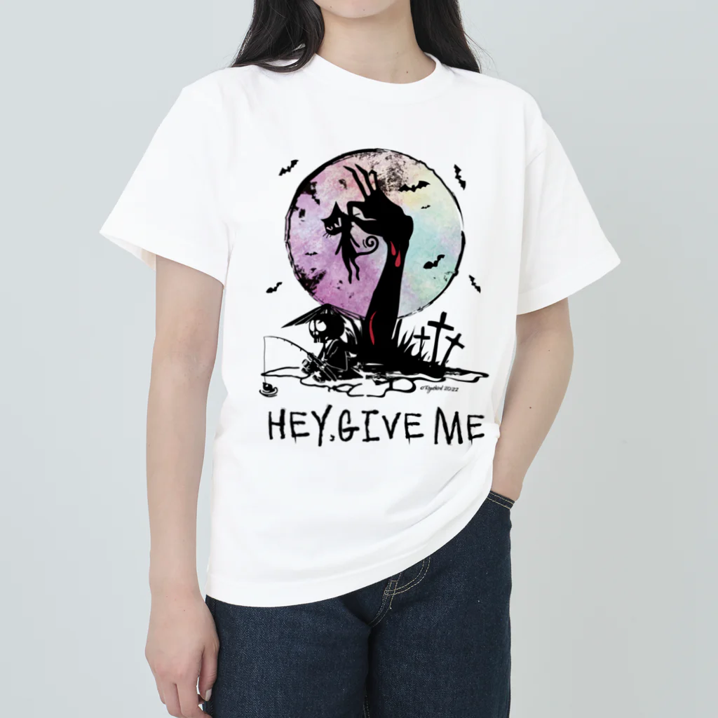 Ryuthirdのヘイ！ギブミー ヘビーウェイトTシャツ