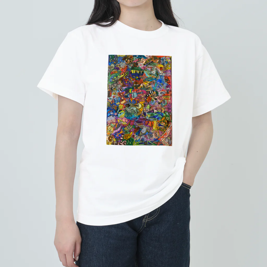 KINGのPEACE ヘビーウェイトTシャツ