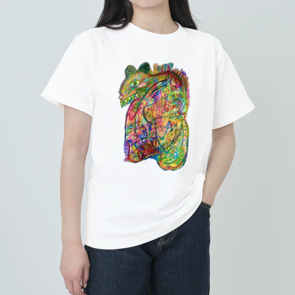 mikoの進化チュー♬ ヘビーウェイトTシャツ