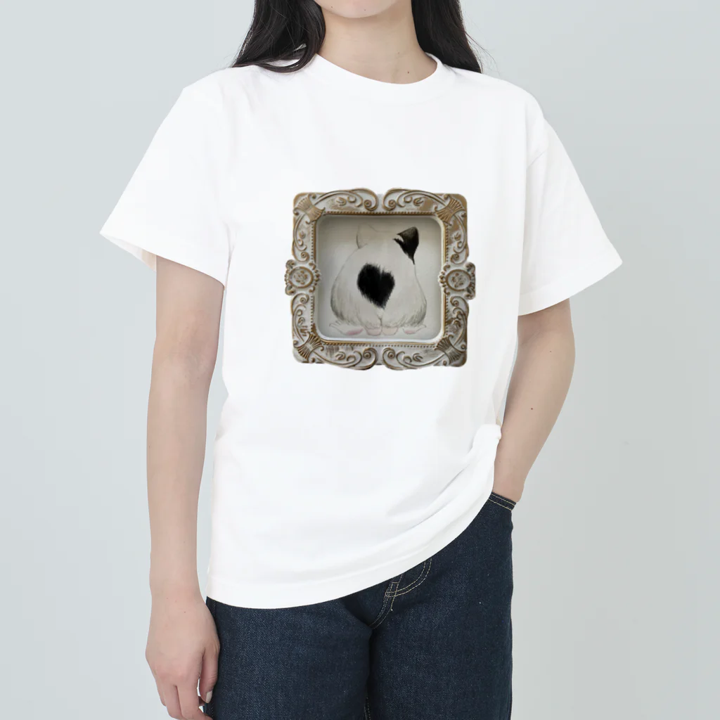 アトリエうやのすーぱーらばーず　パンダくん Heavyweight T-Shirt