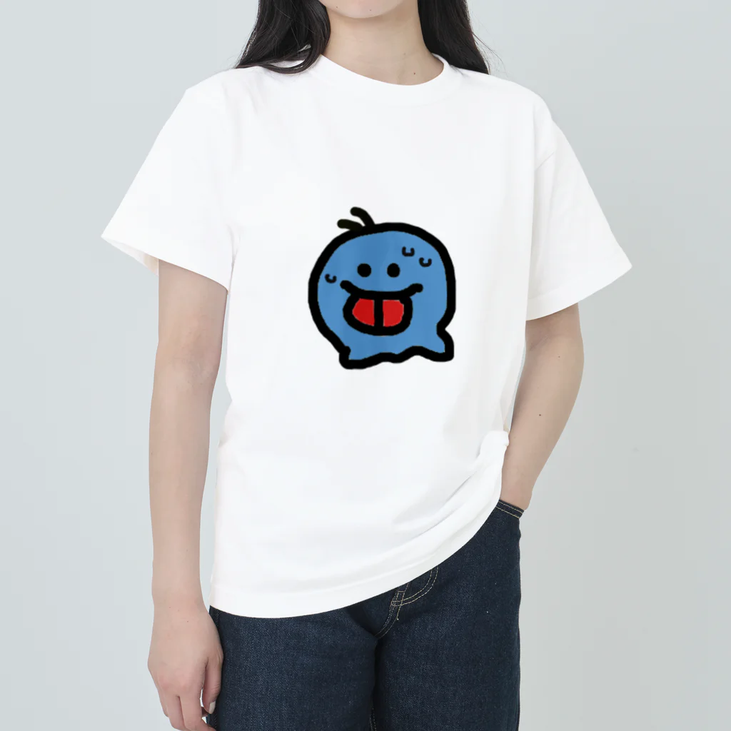 okosamachannnelの焦るな、あせるくん ヘビーウェイトTシャツ