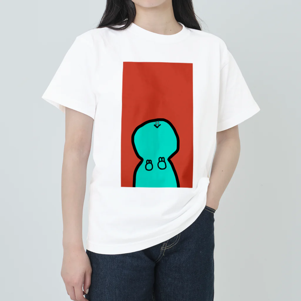 えこー【eco】のぱっと考えた人 ヘビーウェイトTシャツ