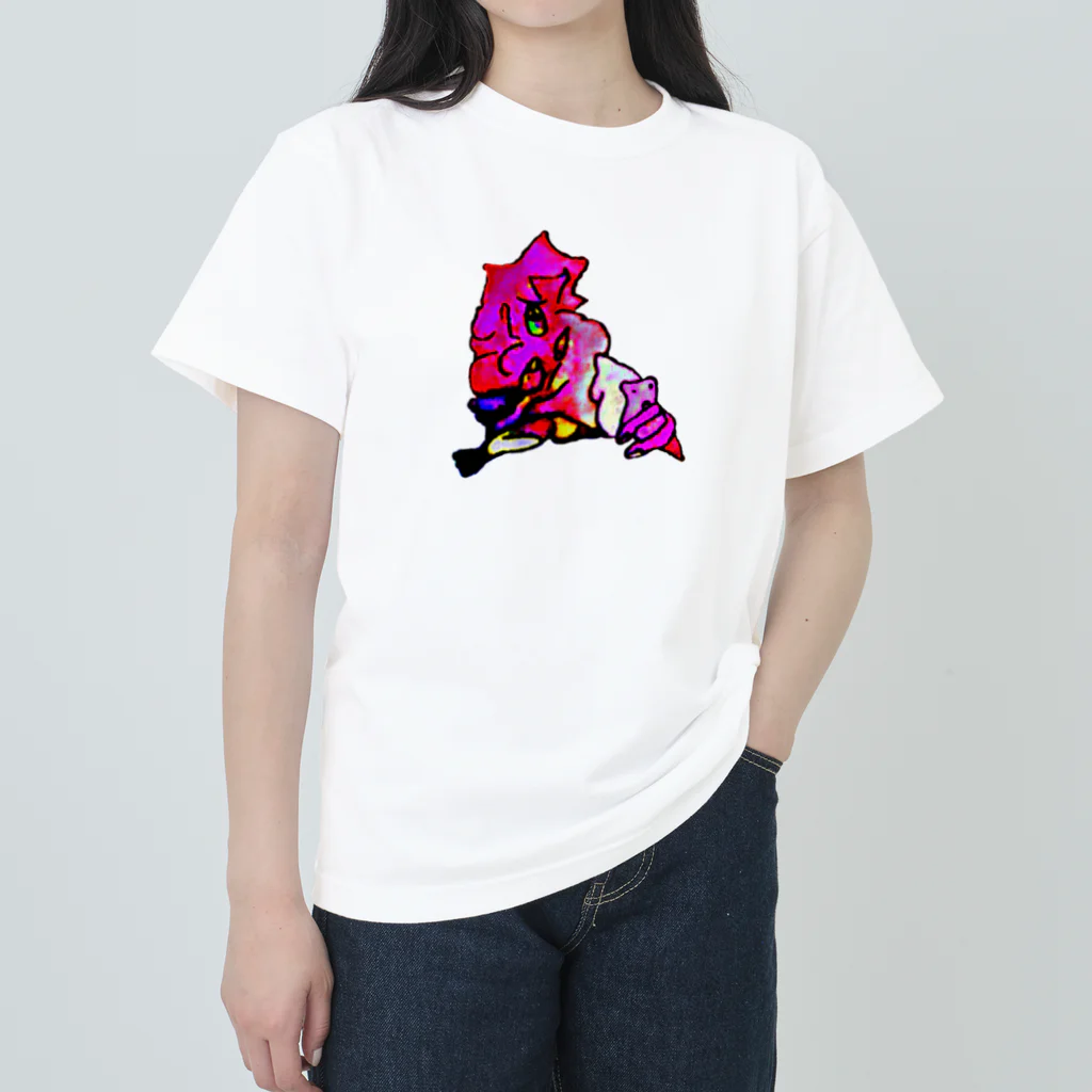 🍩tarojiro(たろじろ) shop🍩のチョコ食べたい Heavyweight T-Shirt