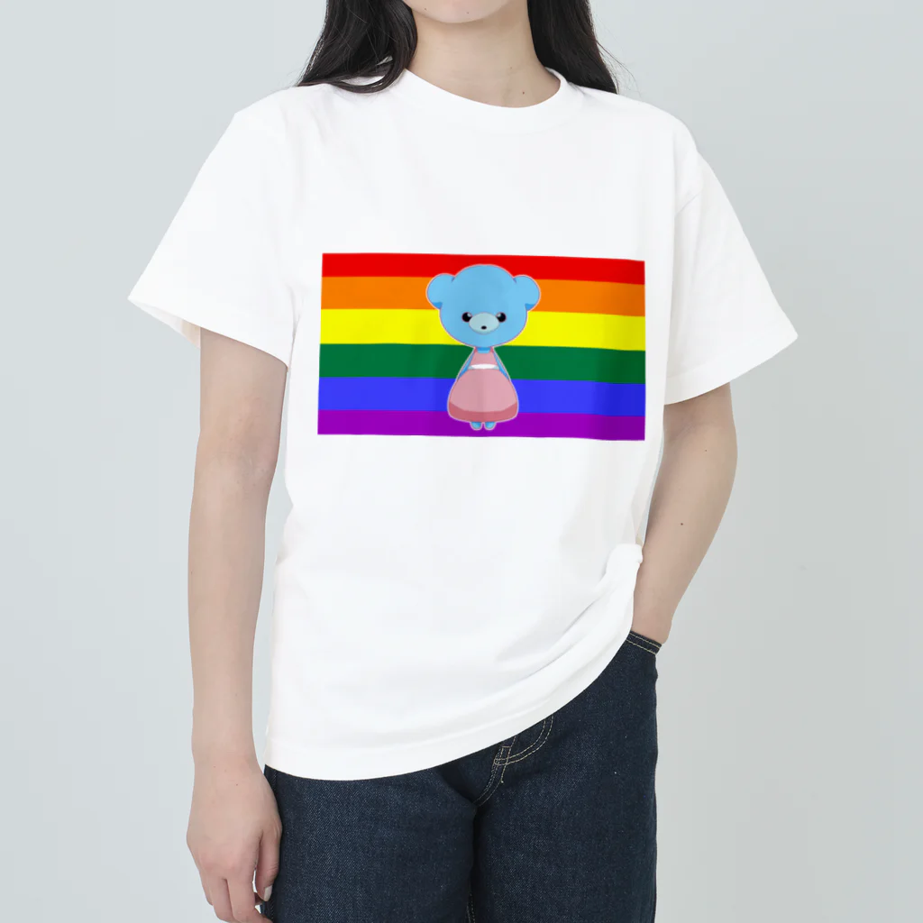 Renoa　HandmadeのLGBT transwoman ヘビーウェイトTシャツ