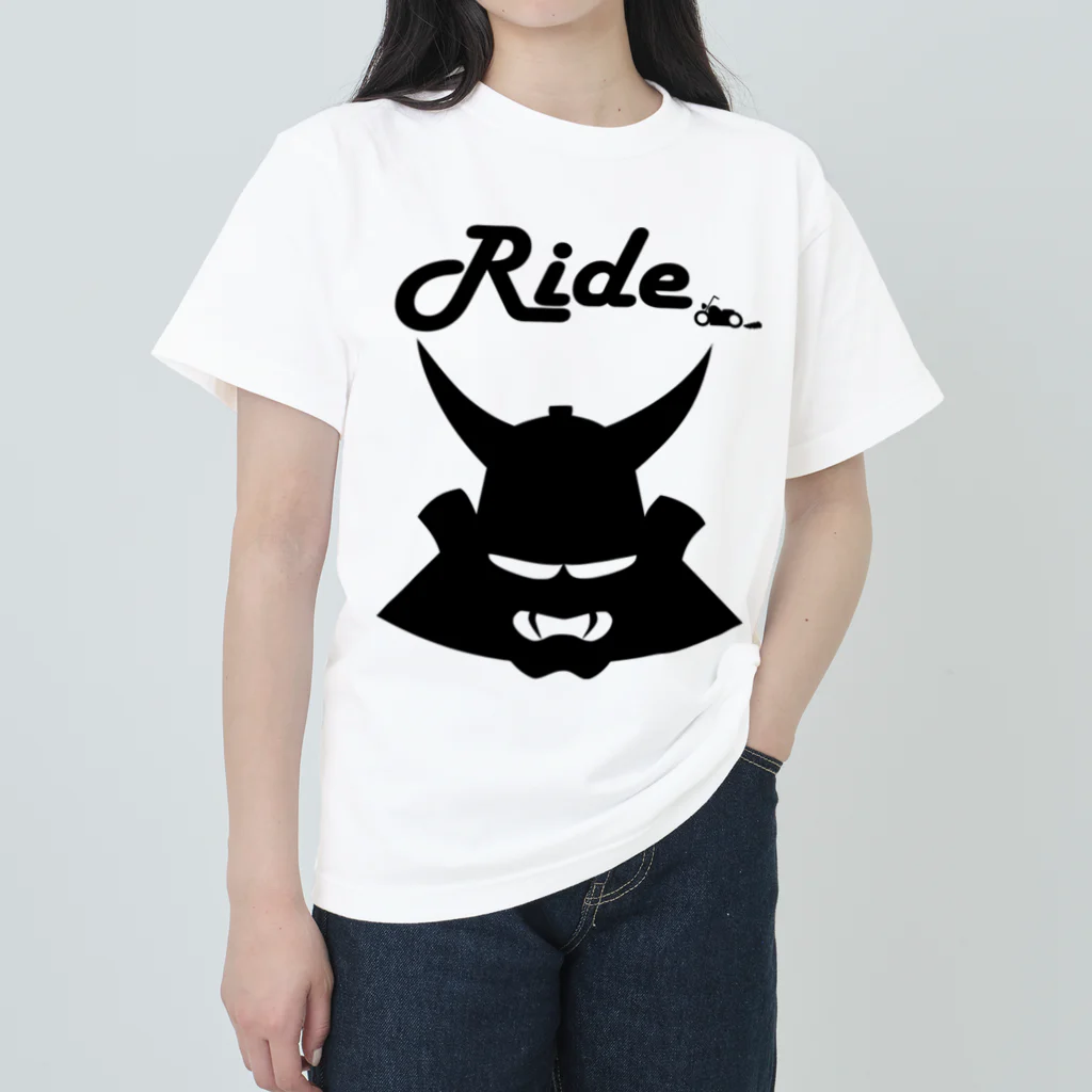 RAMUKiのRide兜 Heavyweight T-Shirt