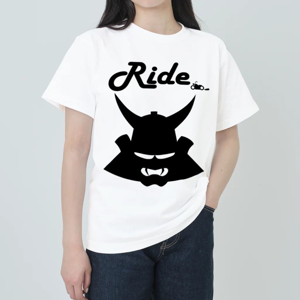 RAMUKiのRide兜 ヘビーウェイトTシャツ