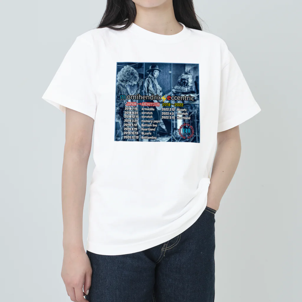 survival-unit3tcのmomihendrix eccentric公式アイテム ヘビーウェイトTシャツ