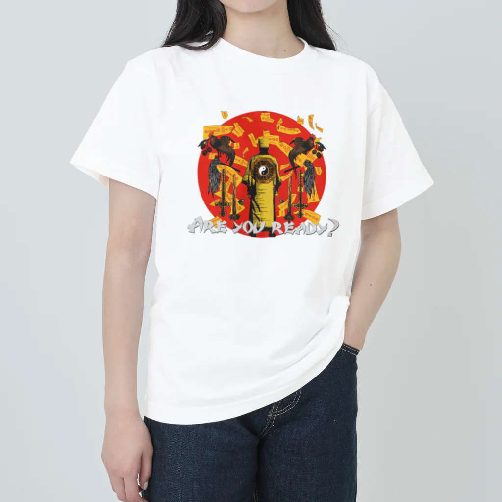 中華呪術堂（チャイナマジックホール）の【総天然色】道士降臨  ヘビーウェイトTシャツ