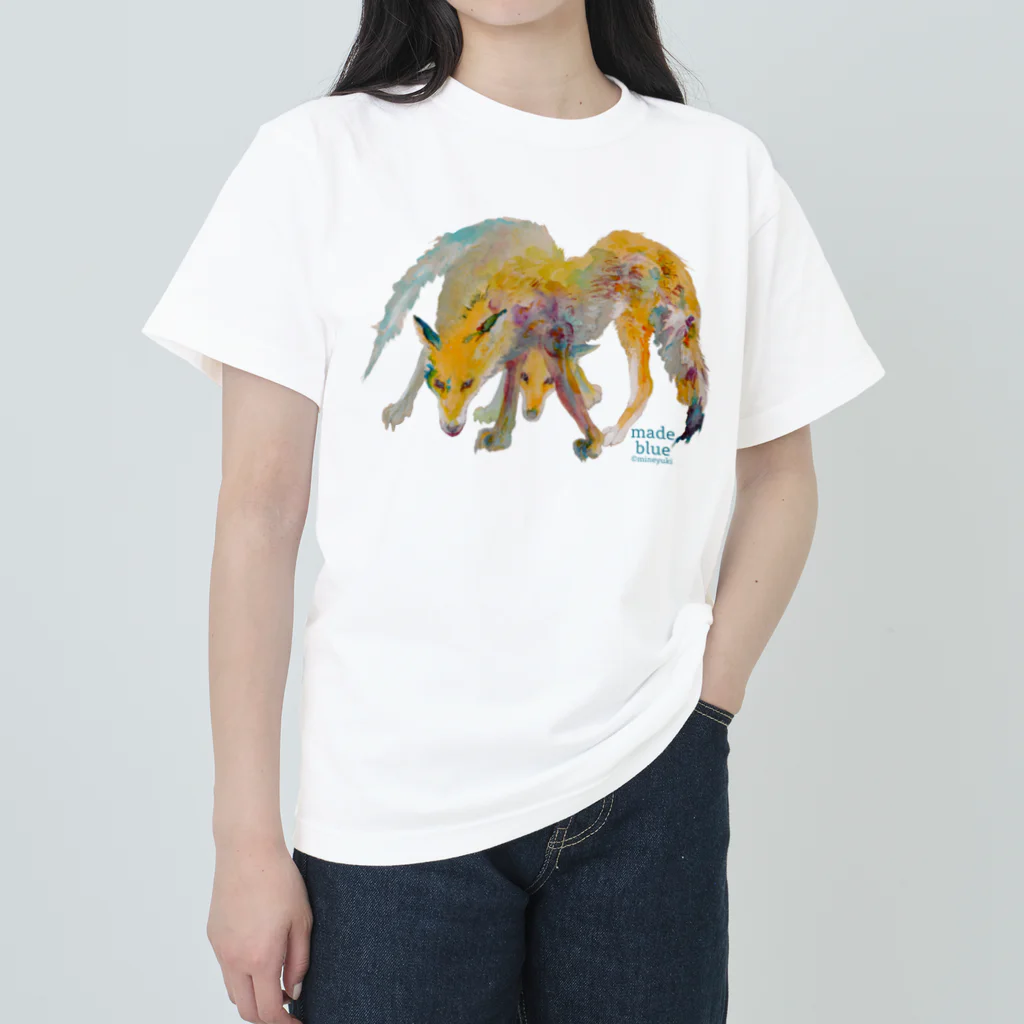 made blueのアカギツネ ヘビーウェイトTシャツ