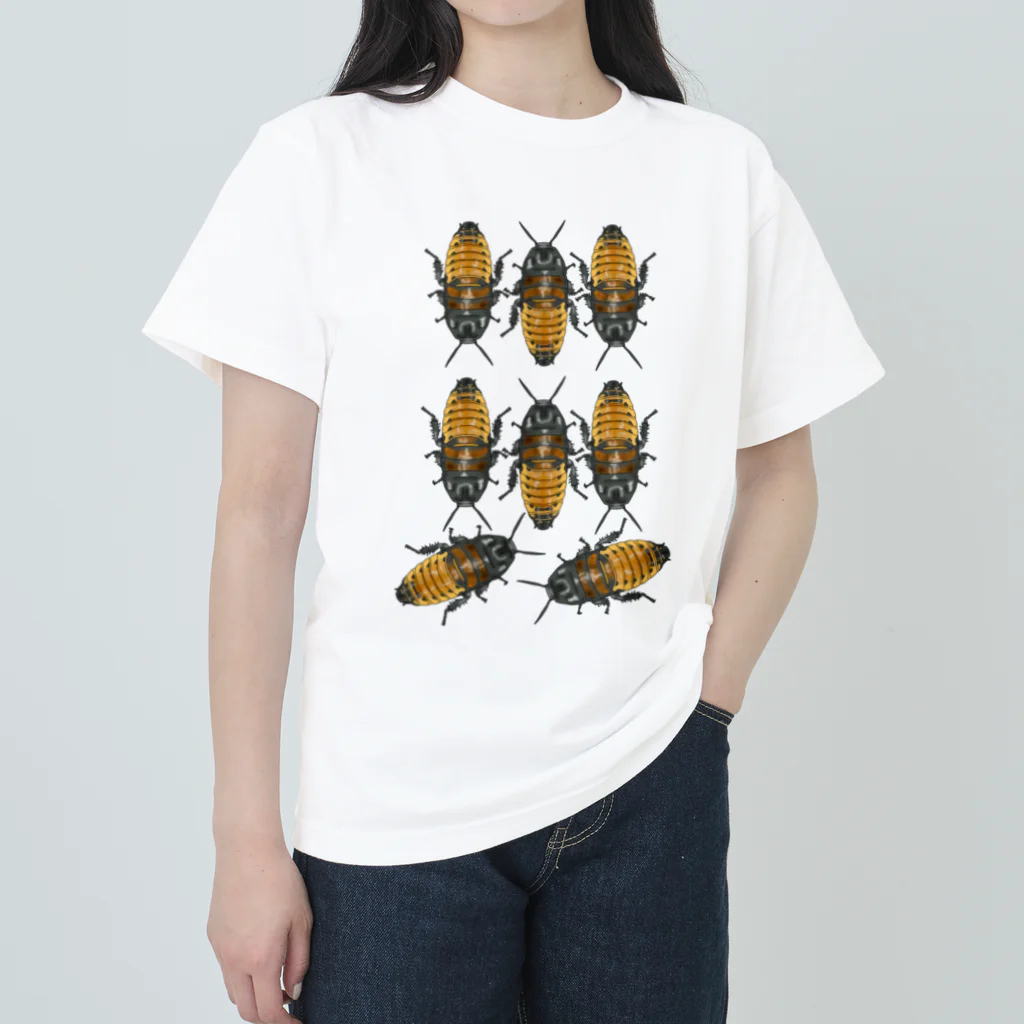 Nao/ごちぶり家のデュビアくん ヘビーウェイトTシャツ