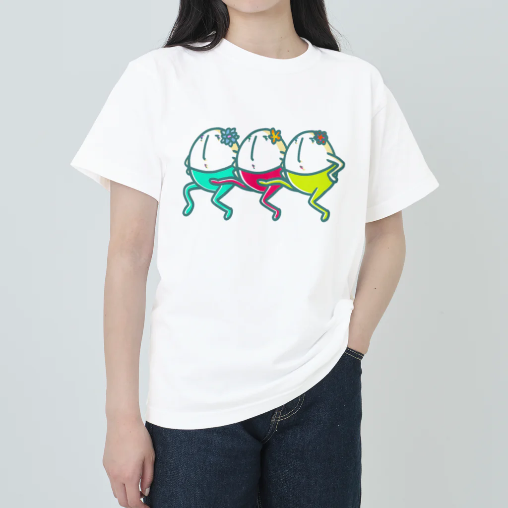 S@moffのぱんすてぃ・だんぷてぃ(るんたった) ヘビーウェイトTシャツ