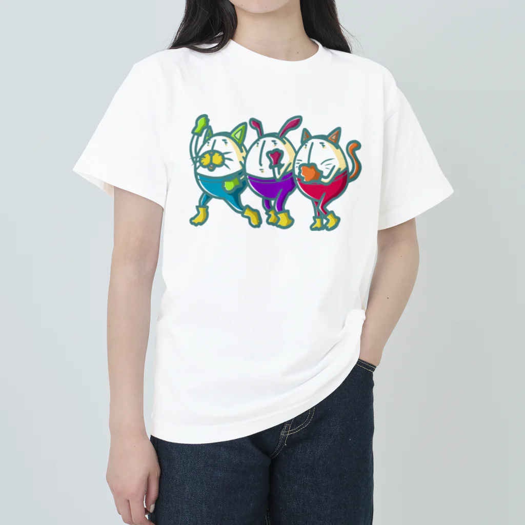 S@moffのぱんすてぃ・だんぷてぃ(テーマパーク) ヘビーウェイトTシャツ