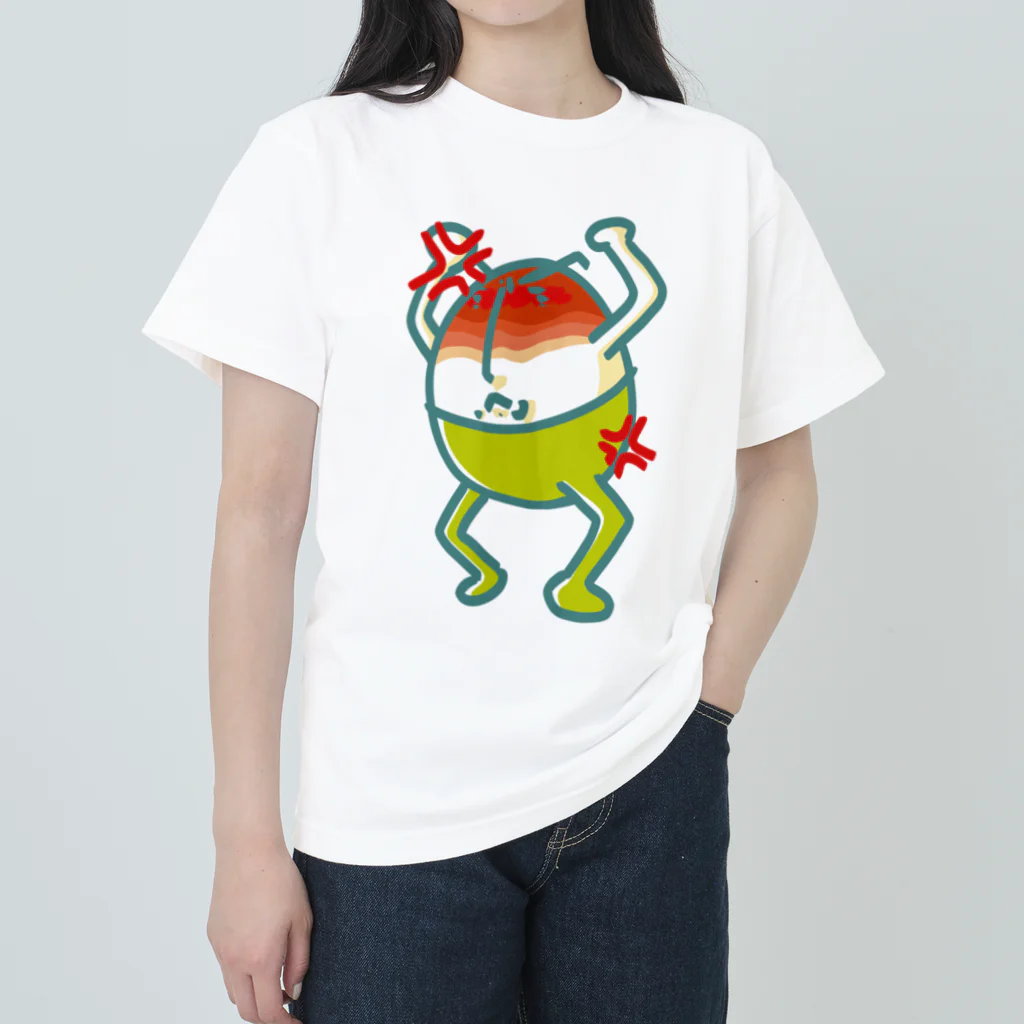 S@moffのぱんすてぃ・だんぷてぃ(ぷんぷん) Heavyweight T-Shirt