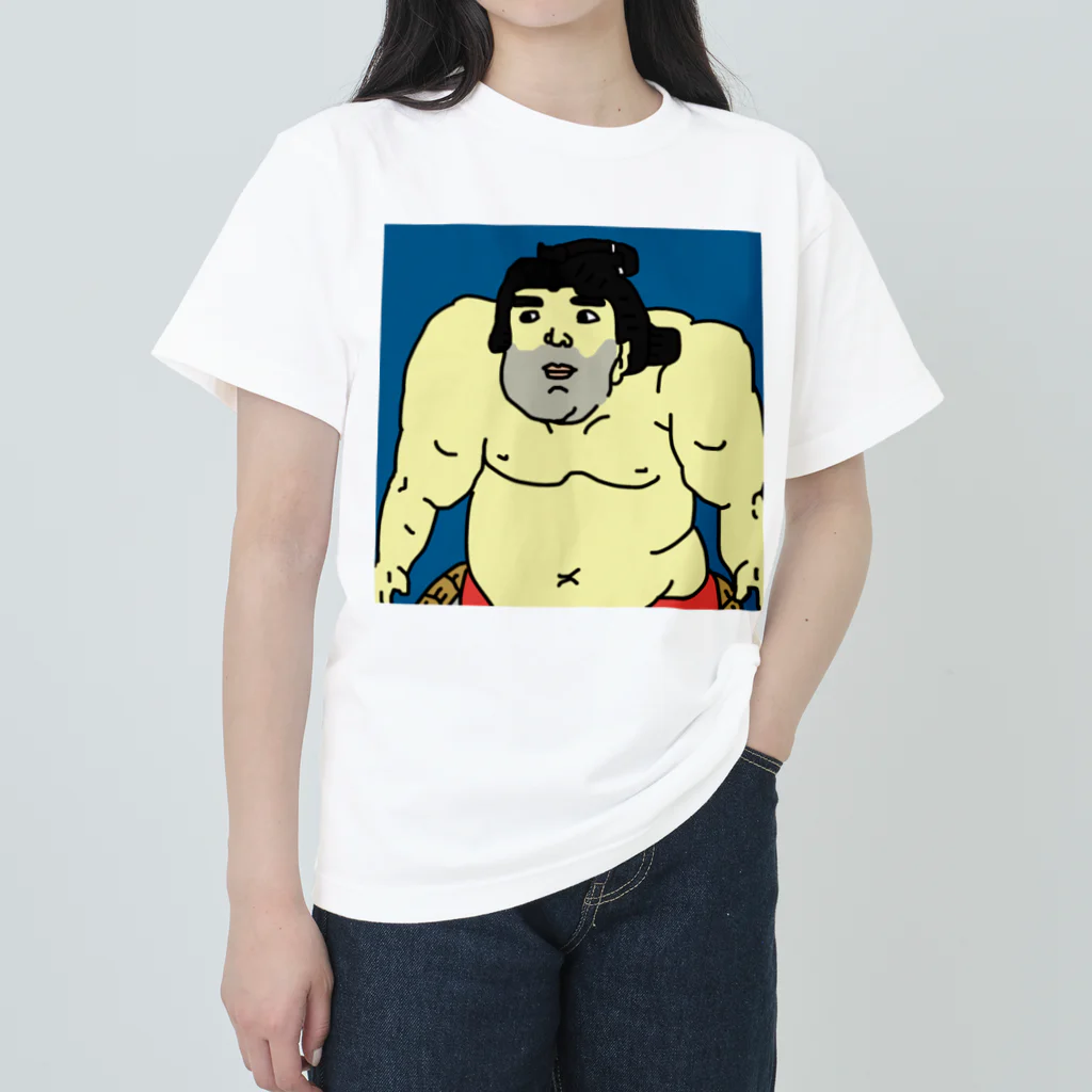 じゃぱにぃずぴぃぽぅの雲龍久吉 Heavyweight T-Shirt