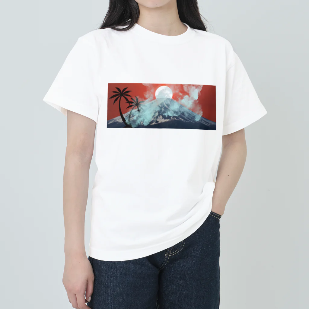 KokonatiのFUJI KOKONATI TREE ヘビーウェイトTシャツ