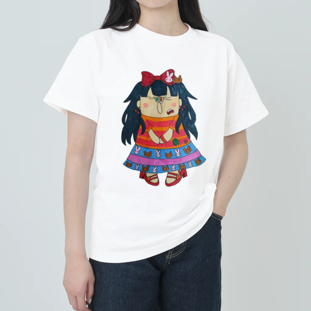 ボンバーショップのオッドちゃん Heavyweight T-Shirt