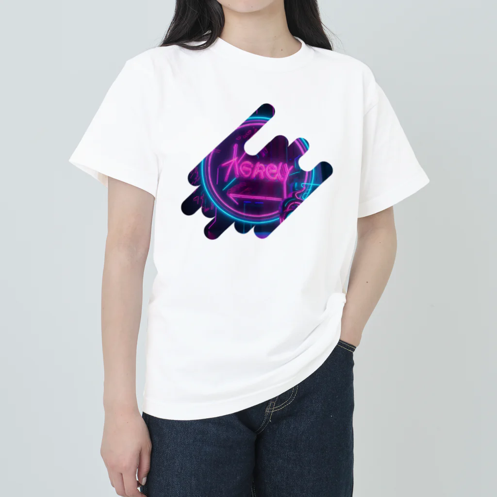 Vibrant Novaのneon back ヘビーウェイトTシャツ