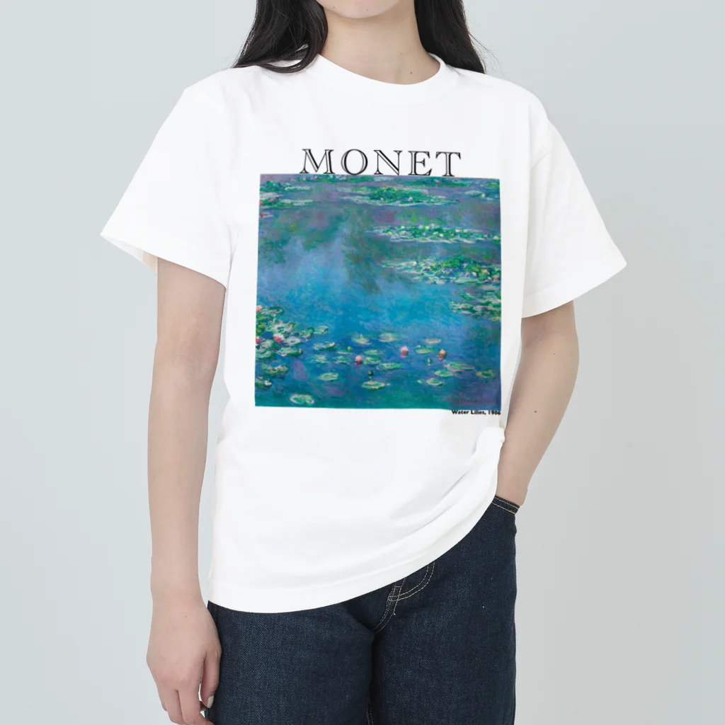 MUGEN ARTのモネ　睡蓮　Claude Monet / Water Lilies Heavyweight T-Shirt