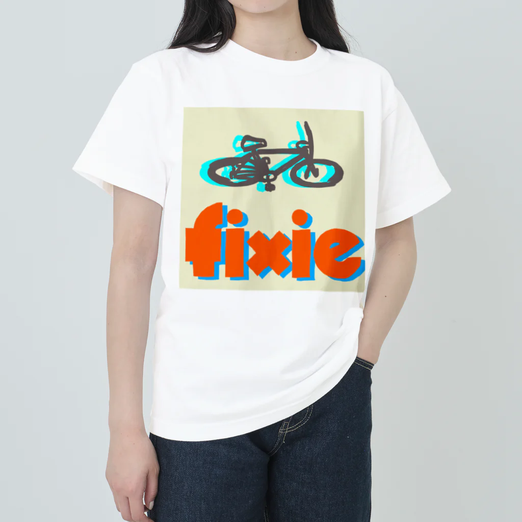 komgikogikoのfixie Heavyweight T-Shirt