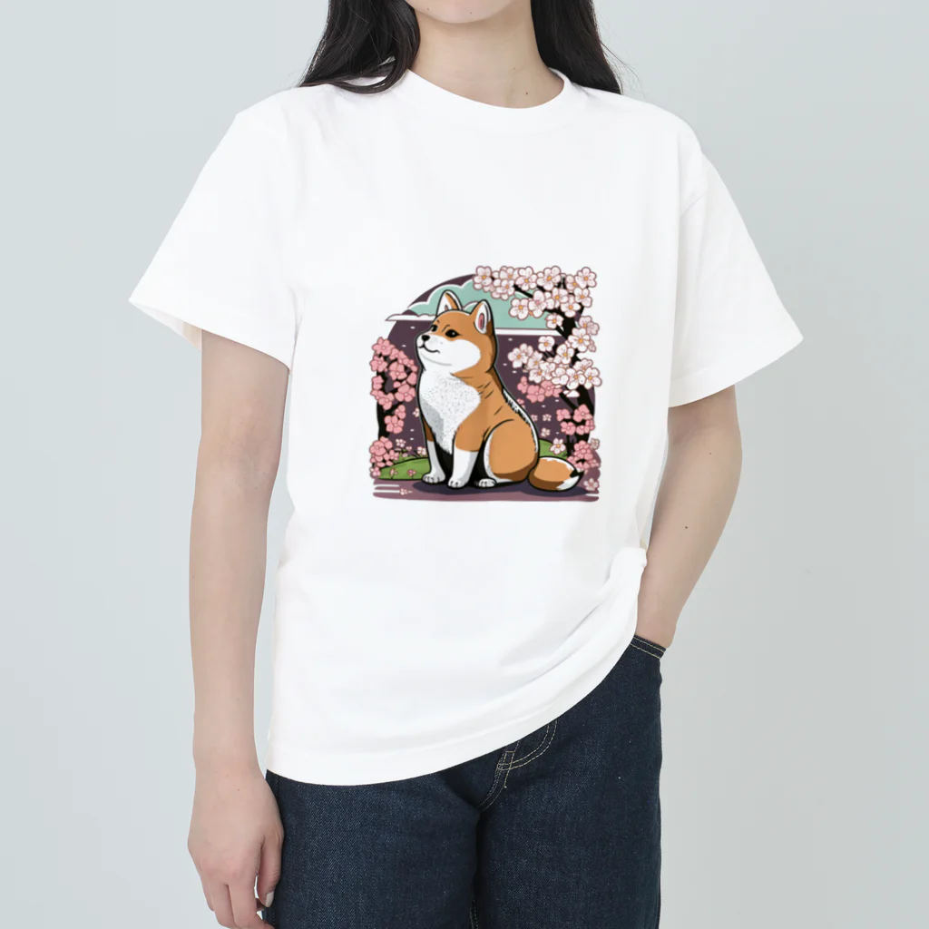 JAPANESKのしばたん。 ヘビーウェイトTシャツ