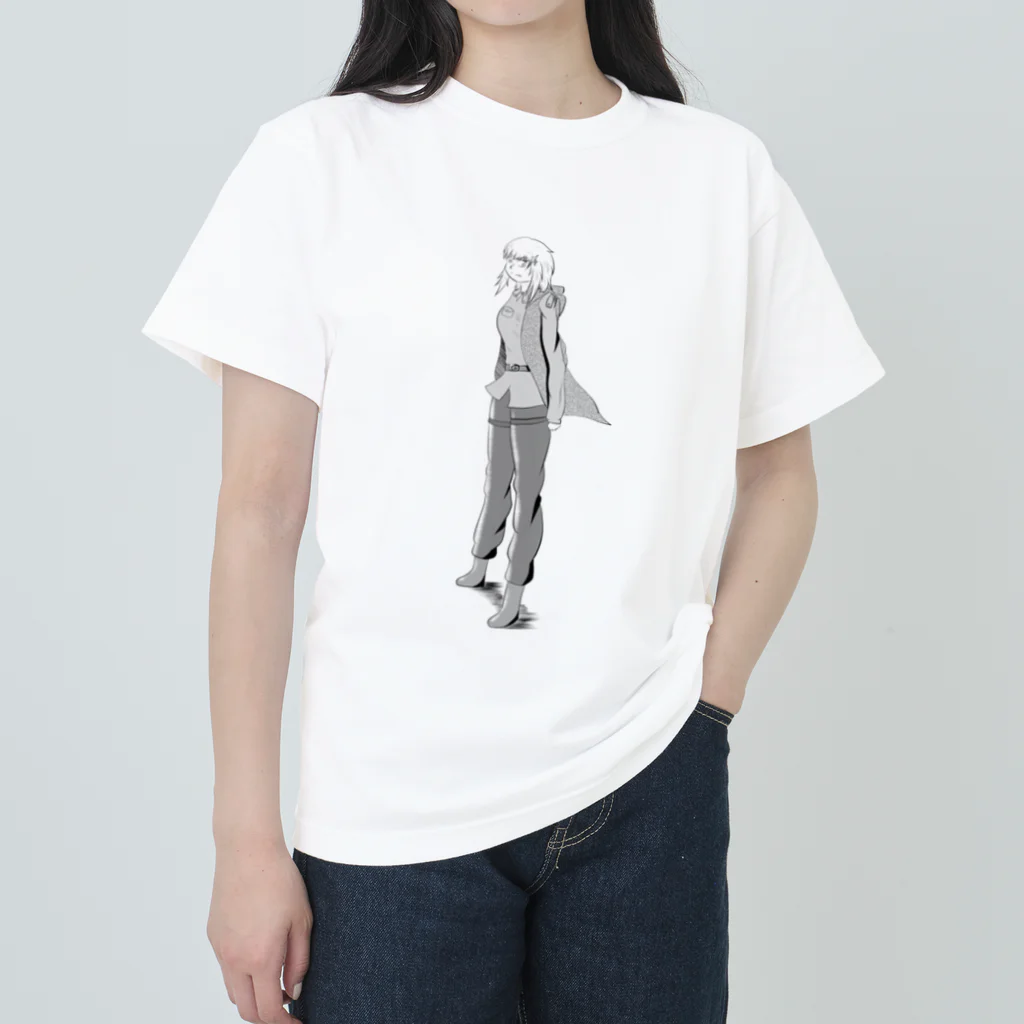 かがみの靡かせる Heavyweight T-Shirt