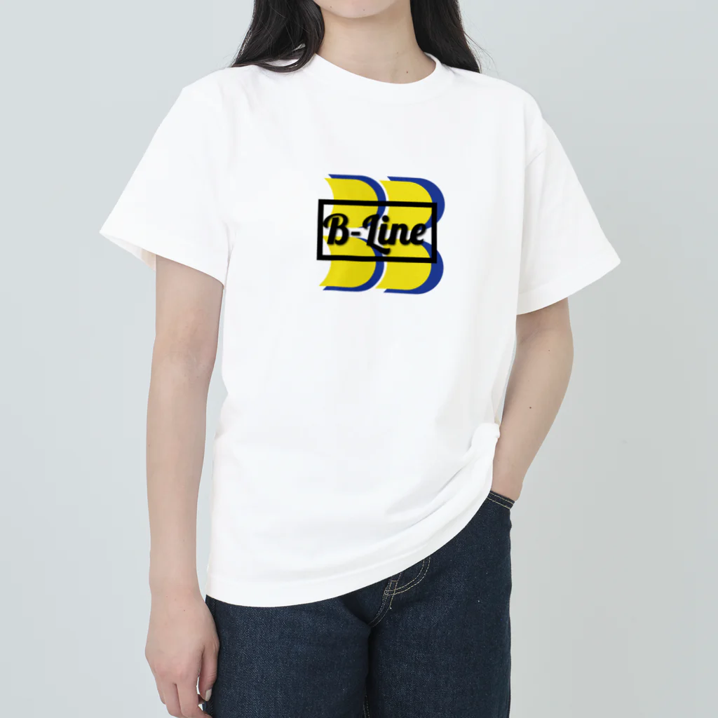 B系統の会のKumamoto B-Line megatikatika ヘビーウェイトTシャツ