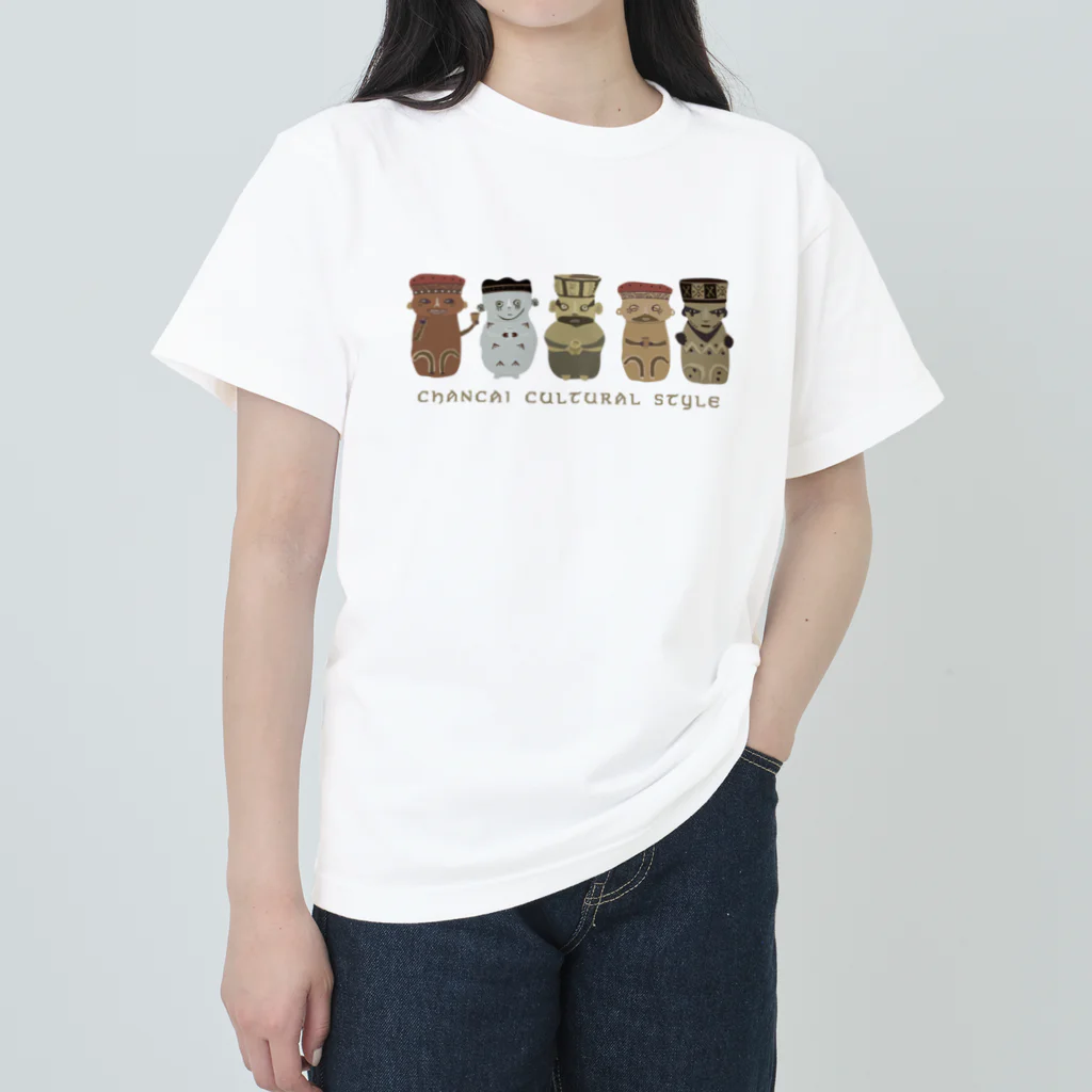 nachau7のチャンカイ文化風人形-7 Heavyweight T-Shirt