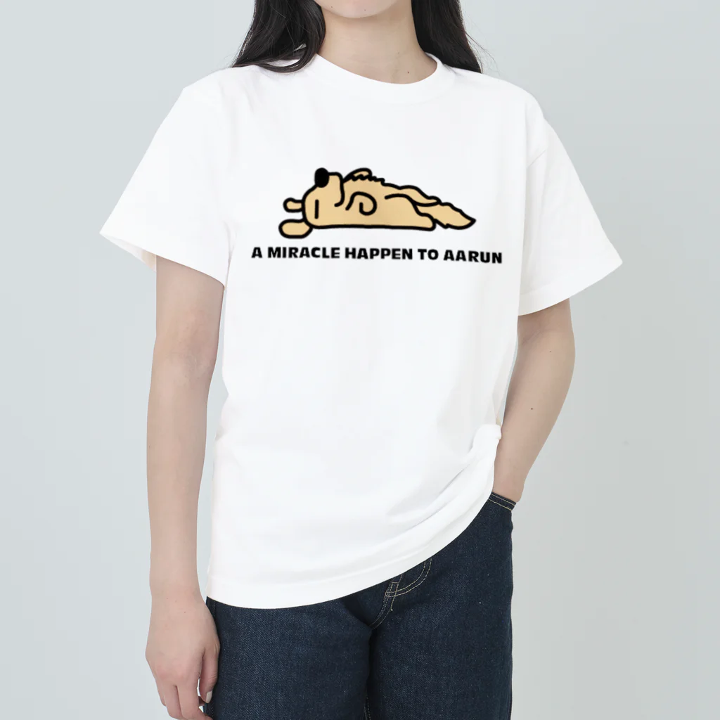 aarun_evolutionの奇跡シリーズ Heavyweight T-Shirt