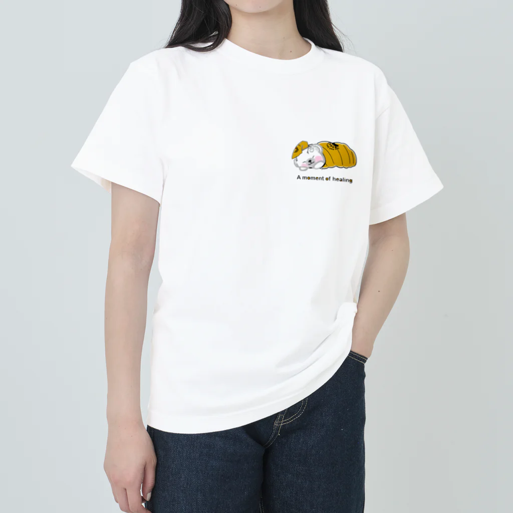 LUNAの healing time ヘビーウェイトTシャツ