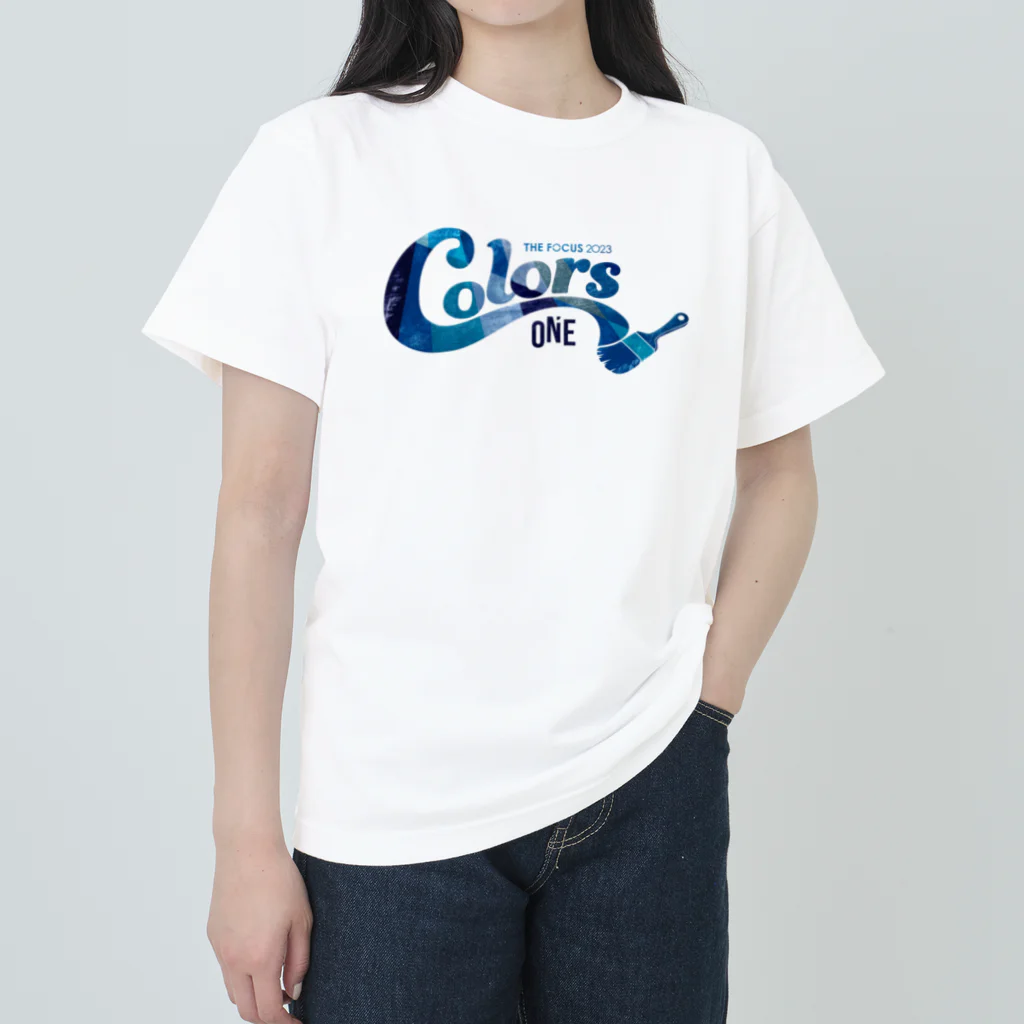 THE FOCUSのTHE FOCUS 2023 "Colors one" ヘビーウェイトTシャツ