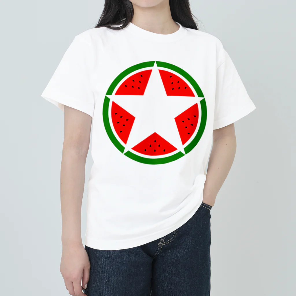 SuzutakaのSuica star Heavyweight T-Shirt