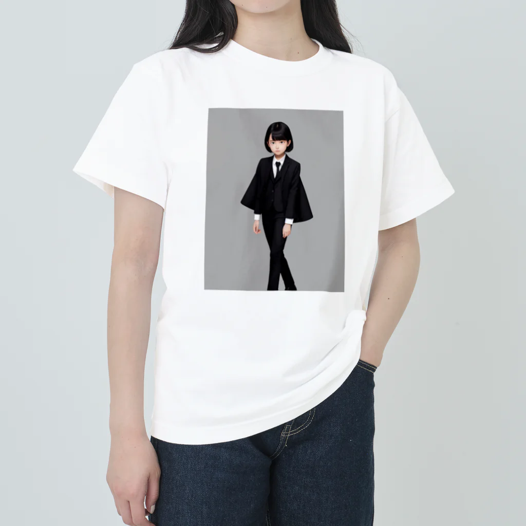 だらけたのAIデザイン「ロリクルート」 Heavyweight T-Shirt