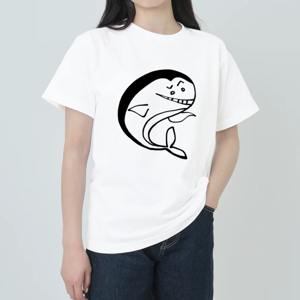 littlesummerのthalassophobia ヘビーウェイトTシャツ