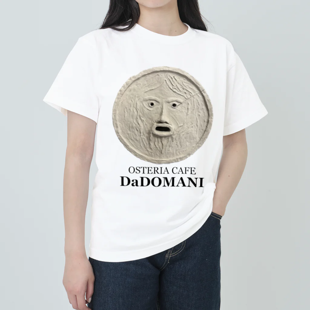 cafe-dadomaniの手作り真実の口フォト ヘビーウェイトTシャツ