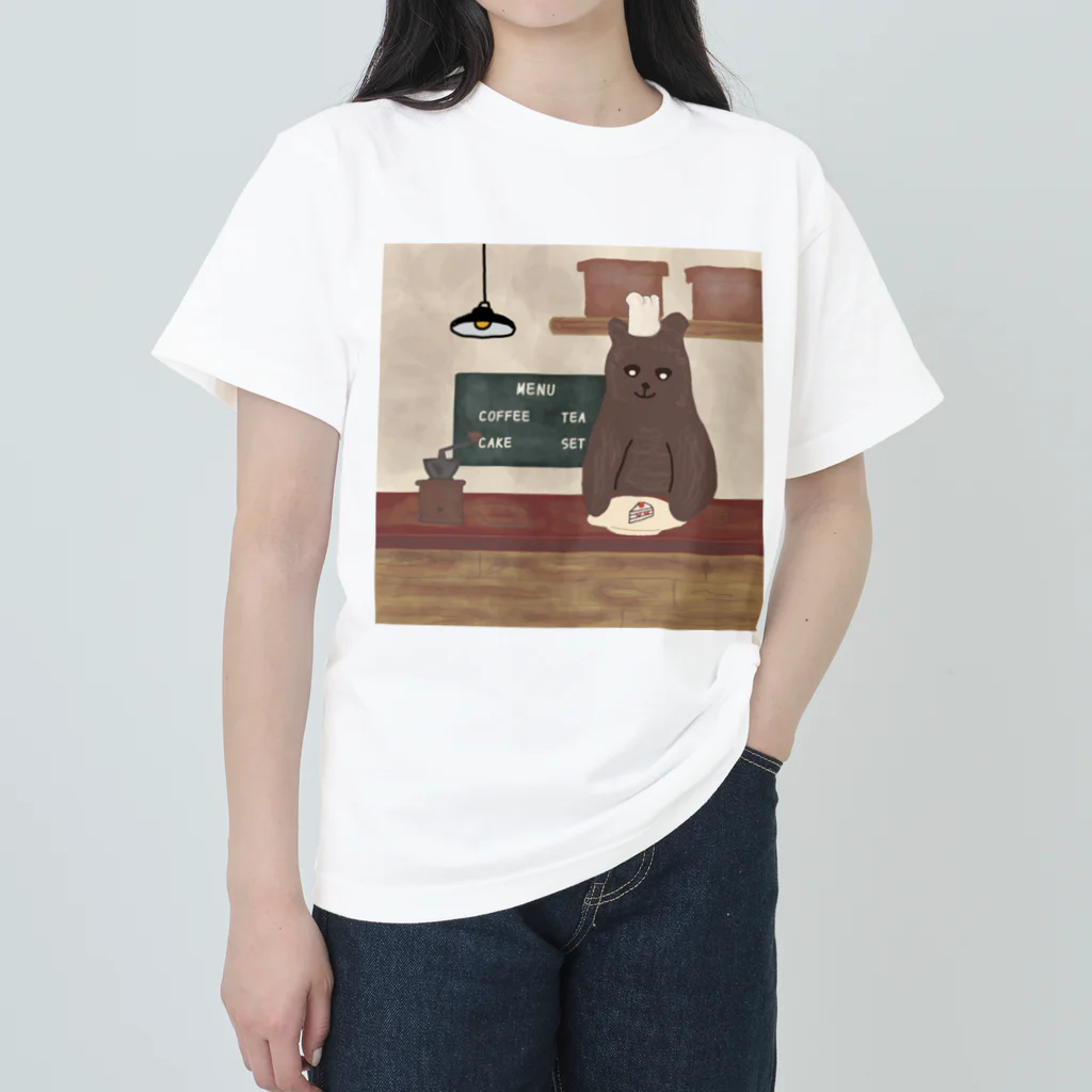 【KOTCH】 Tシャツショップのくまのカフェ ヘビーウェイトTシャツ
